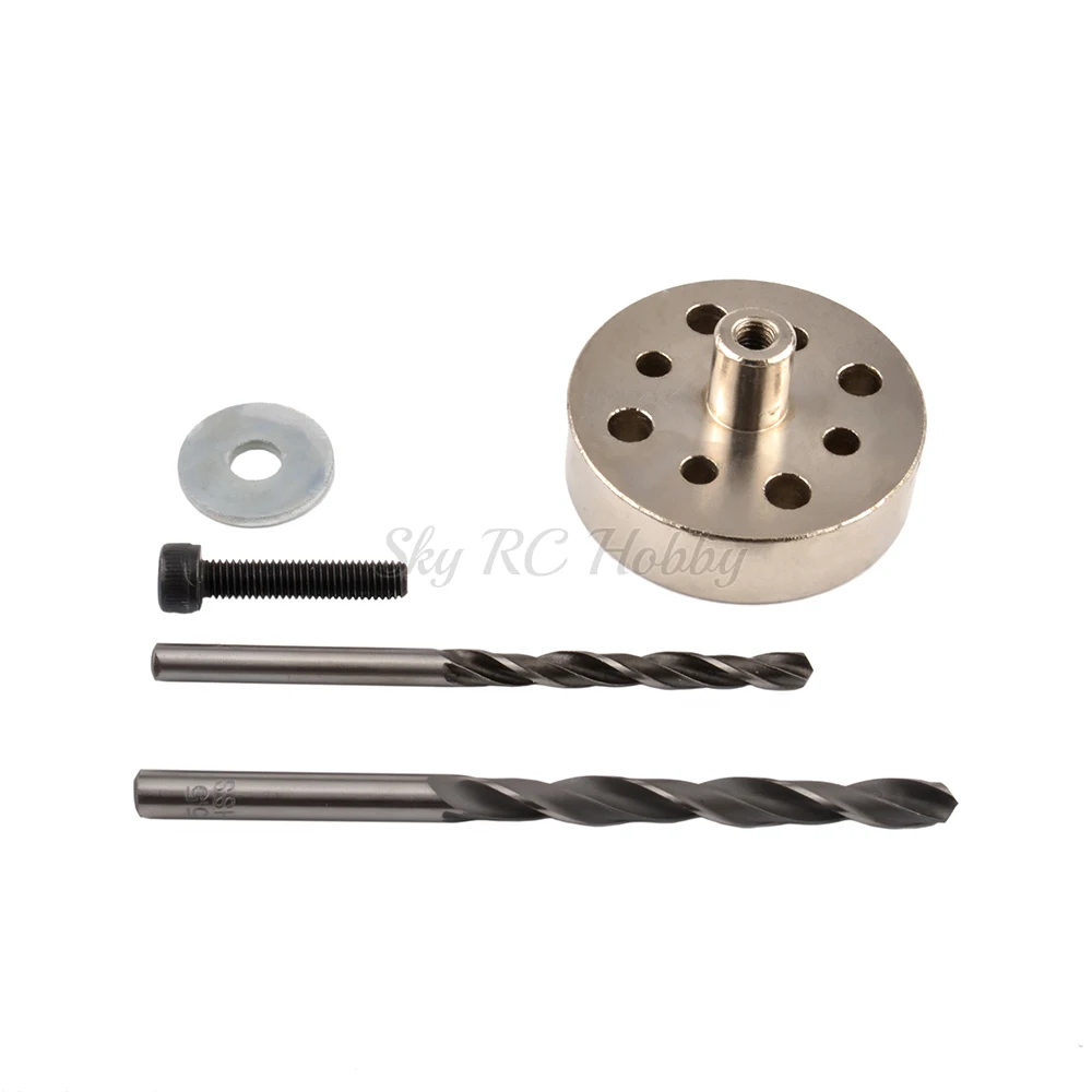 NEW Propeller Drill Jig Drill Guide with Screw for DLE30 DLE55 Gasoline Engine RC Airplane Model
NEW Propeller Drill Jig Drill Guide with Screw for DLE30 DLE55 Gasoline Engine RC Airplane Model