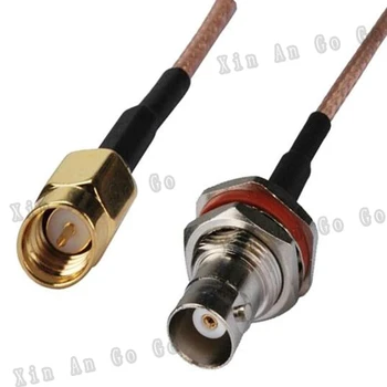 Wholesale 10PCS RF Pigtail Cable BNC female (Jack ) to SMA male Straight with RG316 cable 15cm free shipping
Wholesale 10PCS RF Pigtail Cable BNC female (Jack ) to SMA male Straight with RG316 cable 15cm free shipping