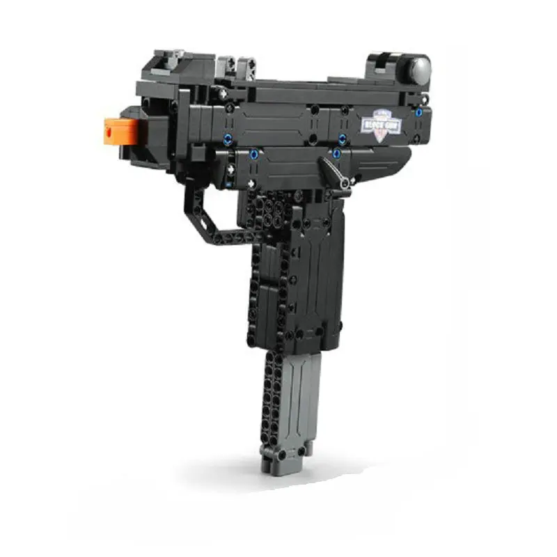 The Submachine Gun Outdoor Toys Gun Series Military Model Assemblage Power Gun With Safe EVA Bullets Bricks Toys Gifts For Boys
The Submachine Gun Outdoor Toys Gun Series Military Model Assemblage Power Gun With Safe EVA Bullets Bricks Toys Gifts For Boys