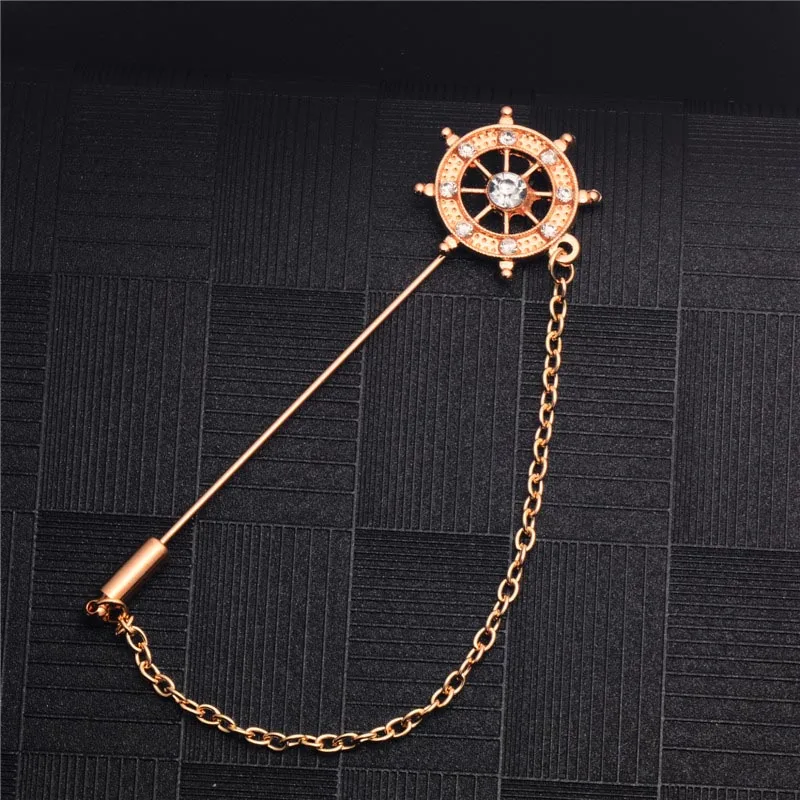 MISANANRYNE Vintage gold Color brooch pins men Crystal broches jewelry collar brooches for women banquet suits lapel pin
MISANANRYNE Vintage gold Color brooch pins men Crystal broches jewelry collar brooches for women banquet suits lapel pin