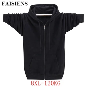 FAISIENS Autumn Men Plus Size Hoodies Sweatshirts 6XL 7XL 8XL Zipper Pocket Parkour Hooded Blue Pullover Casual Sweatshirts
FAISIENS Autumn Men Plus Size Hoodies Sweatshirts 6XL 7XL 8XL Zipper Pocket Parkour Hooded Blue Pullover Casual Sweatshirts