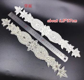 handmade beaded pearl Rhinestone lace patch applique wedding dress bordados DIY Performance clothing
handmade beaded pearl Rhinestone lace patch applique wedding dress bordados DIY Performance clothing
