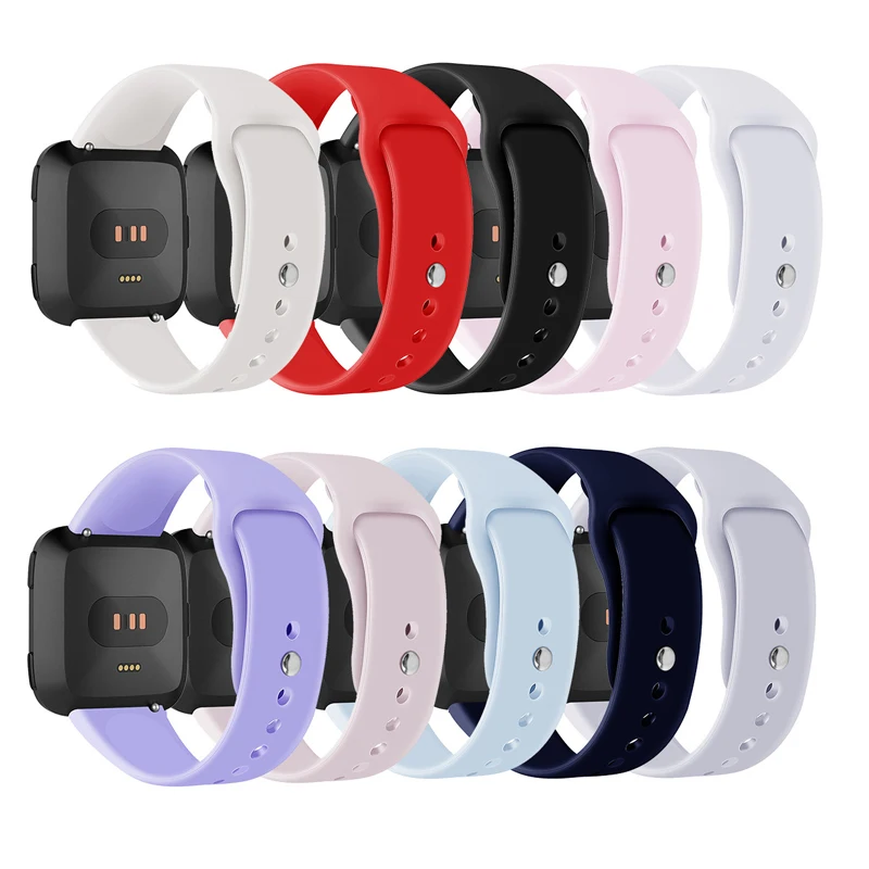Sport Band for Fitbit Versa Soft Silicone Watch Strap Replacement Wristband for Fitbit Versa/Versa Lite Women Men Large Small
Sport Band for Fitbit Versa Soft Silicone Watch Strap Replacement Wristband for Fitbit Versa/Versa Lite Women Men Large Small