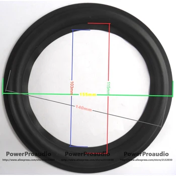 20pcs/lot 6.5 inch WL-141A speaker rubber surround woofer edge 155 140 115 103mm
20pcs/lot 6.5 inch WL-141A speaker rubber surround woofer edge 155 140 115 103mm
