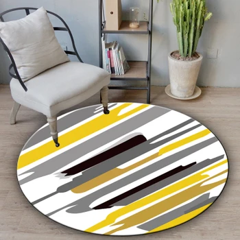 Natural Kiss Round Carpet for Hallway Doorway Living Room Bedroom Bathroom Non-slip Yellow Purple Carpets 
Natural Kiss Round Carpet for Hallway Doorway Living Room Bedroom Bathroom Non-slip Yellow Purple Carpets