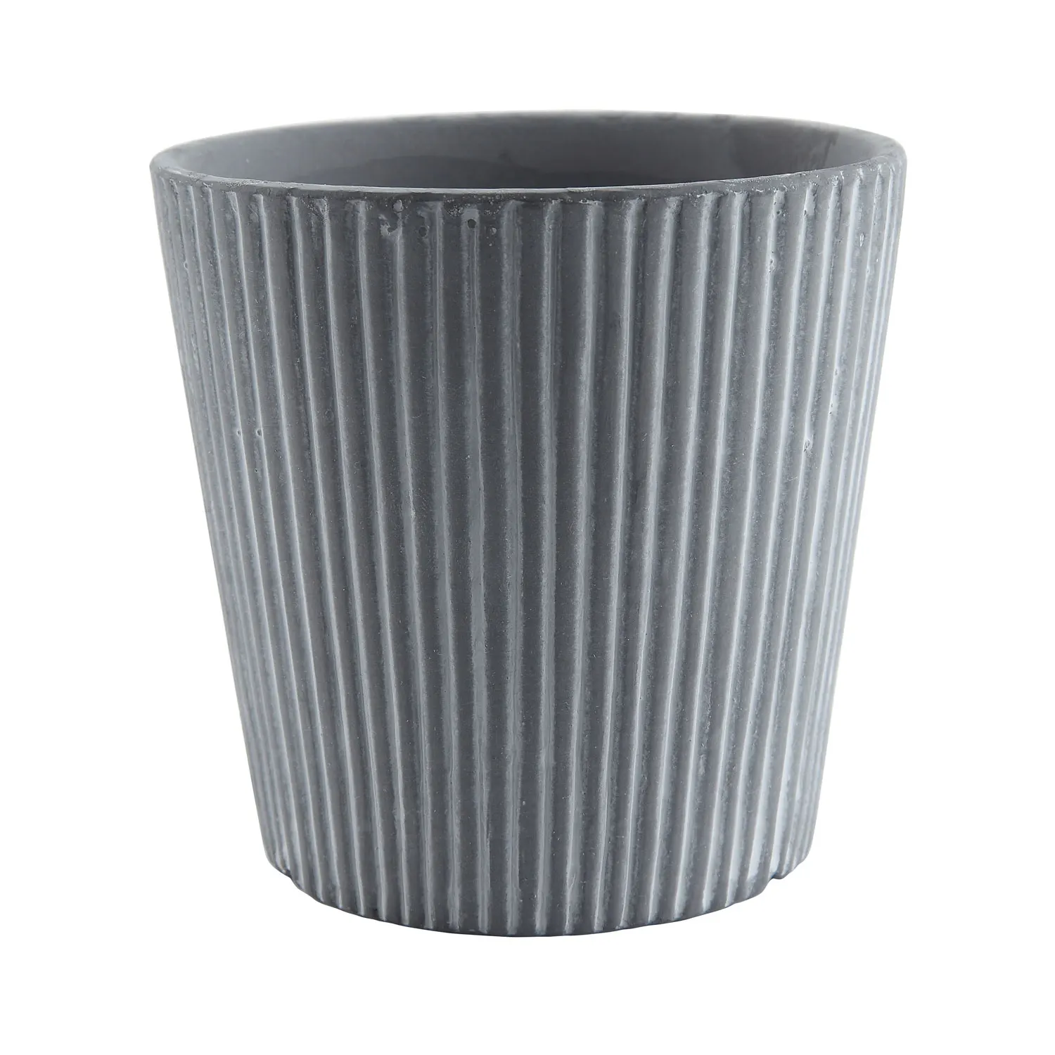 T4U 5.2 Inch Ceramic Modern Line Design Succulent Plant Pot / Cactus Plant Pot Flower Pot Container Grey - Pack of 1
T4U 5.2 Inch Ceramic Modern Line Design Succulent Plant Pot / Cactus Plant Pot Flower Pot Container Grey - Pack of 1
