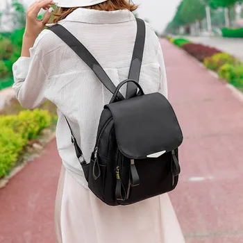Fashion Women's Backpack Simple Oxford Zipper Contrast Color Backpack for Women Casual Outdoor Travel Bag Female Backpack bolsa
Fashion Women's Backpack Simple Oxford Zipper Contrast Color Backpack for Women Casual Outdoor Travel Bag Female Backpack bolsa