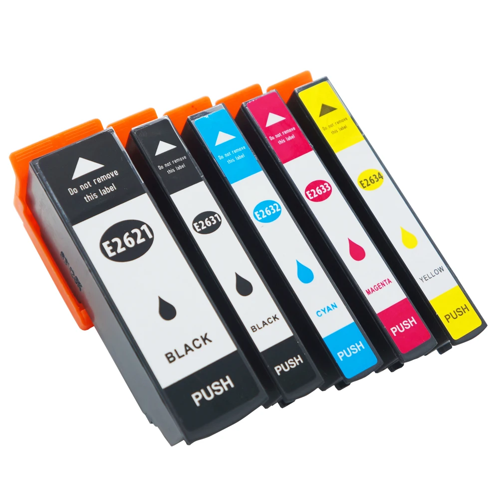 Weemay 26XL Ink Cartridges T2621 T2631 for XP-520 XP-610 XP-605 XP-620 XP-510 XP-800 XP-600 XP-615 XP-700 XP-710 XP-720 XP-810
Weemay 26XL Ink Cartridges T2621 T2631 for XP-520 XP-610 XP-605 XP-620 XP-510 XP-800 XP-600 XP-615 XP-700 XP-710 XP-720 XP-810