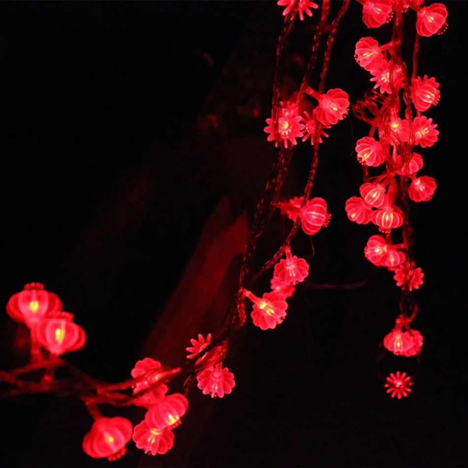 traditional red lantern led string light 8M with 50pcs leds battery operated for party supplies Chinese New Year Home decoration
traditional red lantern led string light 8M with 50pcs leds battery operated for party supplies Chinese New Year Home decoration