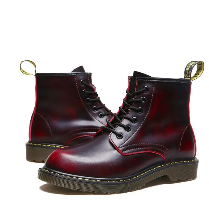 Men snow Boots 2019 British desert Vintage Classic Genuine leather military Boots Thick Heel Motorcycle Men's Shoe
Men snow Boots 2019 British desert Vintage Classic Genuine leather military Boots Thick Heel Motorcycle Men's Shoe