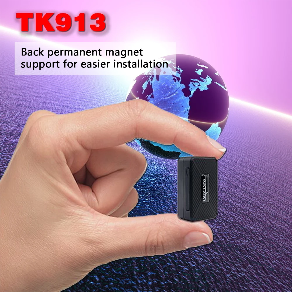 GPS Tracker TK913 GPS GSM GPRS Car Track anywhere shake Alarm setting over speed Alarm setting Tracking By Free APP
GPS Tracker TK913 GPS GSM GPRS Car Track anywhere shake Alarm setting over speed Alarm setting Tracking By Free APP