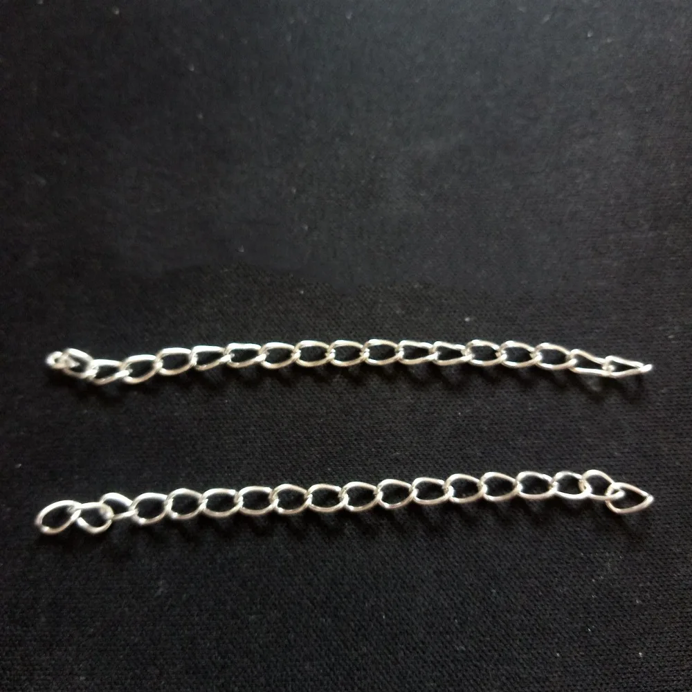 Wholesale 200pcs 5cm/6mm Gold/Silver/Antique Bronze Color Necklace Extender Chain Bulk Extension Tail Chains For Jewelry Making
Wholesale 200pcs 5cm/6mm Gold/Silver/Antique Bronze Color Necklace Extender Chain Bulk Extension Tail Chains For Jewelry Making
