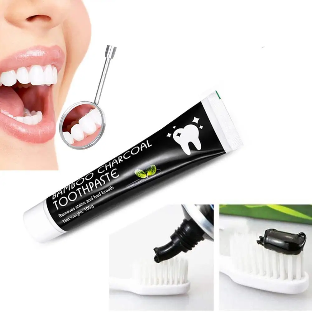 Tooth Care Bamboo Natural Activated Charcoal Toothpaste Oral Hygiene Teeth Whitening Dental Black Removes Stains Dropshipping
Tooth Care Bamboo Natural Activated Charcoal Toothpaste Oral Hygiene Teeth Whitening Dental Black Removes Stains Dropshipping