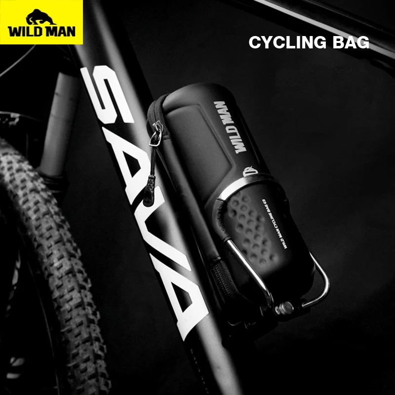 WILD MAN bicycle bag waterproof PU bag hard shell kettle bag repair bag storage bag riding equipment
WILD MAN bicycle bag waterproof PU bag hard shell kettle bag repair bag storage bag riding equipment