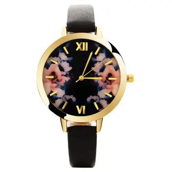 MINHIN Wholesale 8 Colors Fashion Gold Leather Watches Women Flowers Dial Casual Dress Quartz Wristwatches Relogio Feminino
MINHIN Wholesale 8 Colors Fashion Gold Leather Watches Women Flowers Dial Casual Dress Quartz Wristwatches Relogio Feminino