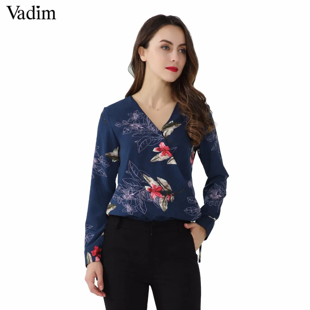 Women sexy deep V neck floral print bodysuit shirt cross bow tie long sleeve elastic waist blouse playsuit casual tops LT1800
Women sexy deep V neck floral print bodysuit shirt cross bow tie long sleeve elastic waist blouse playsuit casual tops LT1800