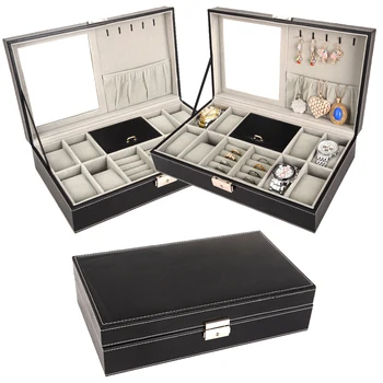8+3 Grids Watch Box Clock Box Jewellery Box Time Box Jewelry organizer Jewellery holder for Jewelry and Watch Holder
8+3 Grids Watch Box Clock Box Jewellery Box Time Box Jewelry organizer Jewellery holder for Jewelry and Watch Holder