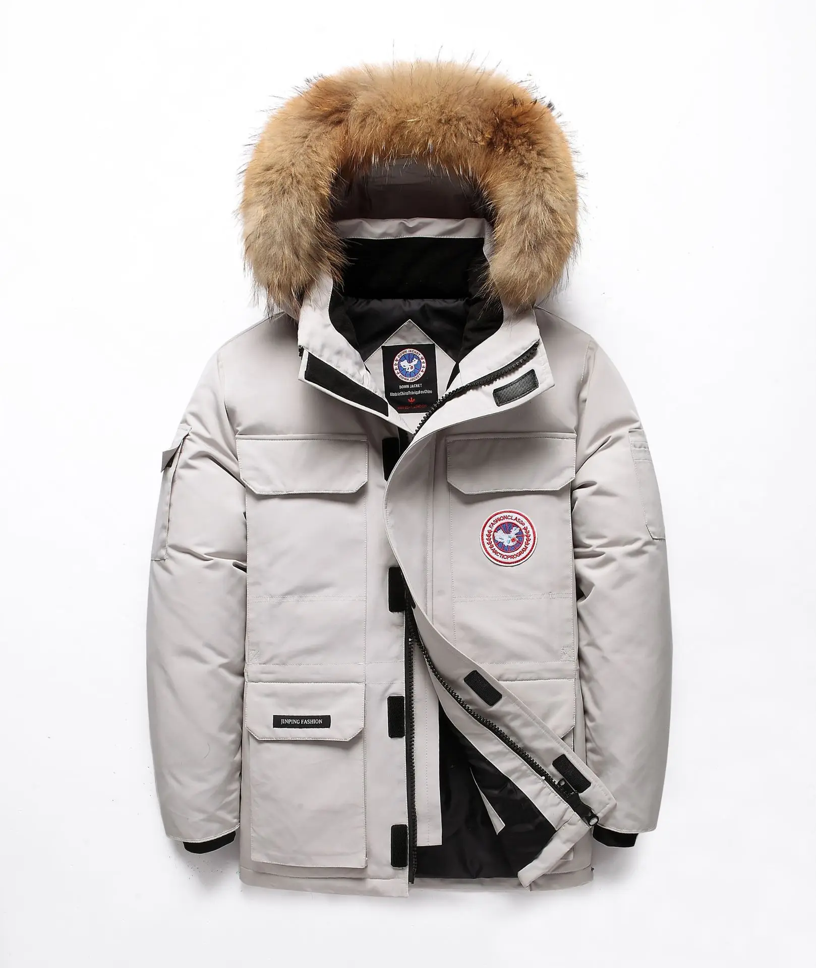 2019 Down Jacket Men Winter Thick Warm 90% White Duck Down Hooded Natural Fur Collar Man Down Coat Waterproof Men Parkas
2019 Down Jacket Men Winter Thick Warm 90% White Duck Down Hooded Natural Fur Collar Man Down Coat Waterproof Men Parkas