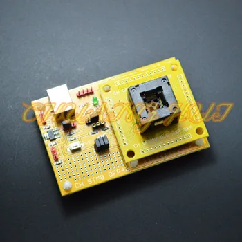 IC TEST Open Top QFP48 STM8 STM8S STM8A LQFP48 TQFP48 Core board Download seat test socket Programmer adapter 0.5mm pitch
IC TEST Open Top QFP48 STM8 STM8S STM8A LQFP48 TQFP48 Core board Download seat test socket Programmer adapter 0.5mm pitch