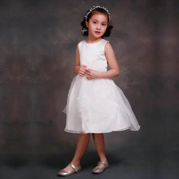 High End Wedding Flower Girl Dresses Prom Pageant Party Dresses Ball Gown with Bowknot Ivory
High End Wedding Flower Girl Dresses Prom Pageant Party Dresses Ball Gown with Bowknot Ivory