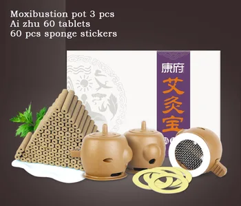 Moxibustion 60 Grain+Moxibustion pot 3 pcs Of Moxa Moxibustion Instrument For Family Household Portable Moxibustion Box
Moxibustion 60 Grain+Moxibustion pot 3 pcs Of Moxa Moxibustion Instrument For Family Household Portable Moxibustion Box