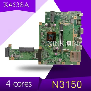 XinKaidi X453SA Laptop Motherboard For ASUS X453S X453SA X453 F453S Mainboard test 100% OK N3150 4 cores
XinKaidi X453SA Laptop Motherboard For ASUS X453S X453SA X453 F453S Mainboard test 100% OK N3150 4 cores