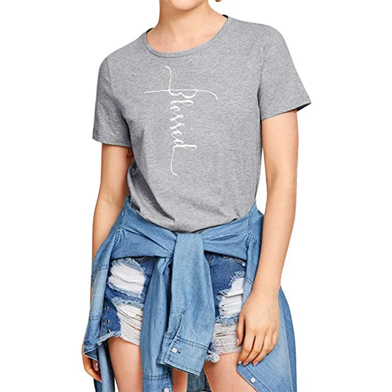 SexeMara Blessed Cross T-shirt Christian Fainth Blessed Tee Vertical Cross Religion Church Blessed Slogan Vintage Top Lover tee
SexeMara Blessed Cross T-shirt Christian Fainth Blessed Tee Vertical Cross Religion Church Blessed Slogan Vintage Top Lover tee