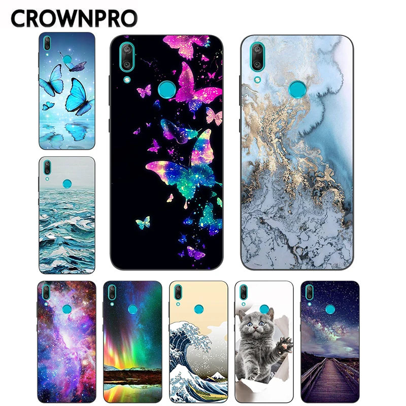 CROWNPRO sFOR Huawei Y6 2019 Case Silicone Phone Back Cases FOR Huawei Y6 Prime Pro 2019 MRD-LX1 MRD-LX1F Soft TPU Y6 2019 Funda
CROWNPRO sFOR Huawei Y6 2019 Case Silicone Phone Back Cases FOR Huawei Y6 Prime Pro 2019 MRD-LX1 MRD-LX1F Soft TPU Y6 2019 Funda