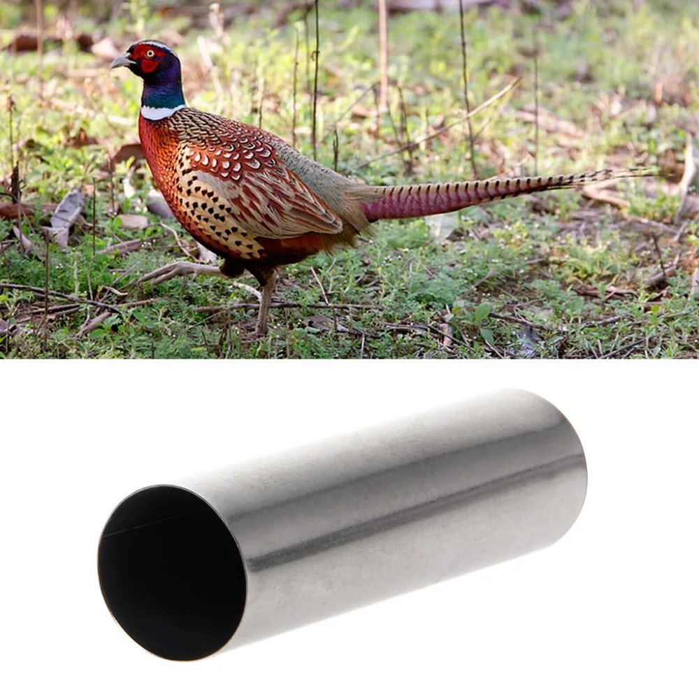 Stainless Steel Bird Shooting Whistle Pheasant Hunting Whistle for Hunter Bird Calls Hunting Pheasant Gear
Stainless Steel Bird Shooting Whistle Pheasant Hunting Whistle for Hunter Bird Calls Hunting Pheasant Gear