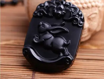 A new spot Obsidian 12 Rabbit Pendant Necklace and Natural Crystal Pendant Zodiac body.
A new spot Obsidian 12 Rabbit Pendant Necklace and Natural Crystal Pendant Zodiac body.