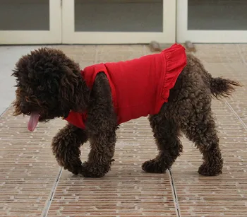 Pet Dog Cat Cute Lace Sirt Clothes T-Shirt Vest Summer Coat Puggy Clothes Apparel Free Shipping
Pet Dog Cat Cute Lace Sirt Clothes T-Shirt Vest Summer Coat Puggy Clothes Apparel Free Shipping