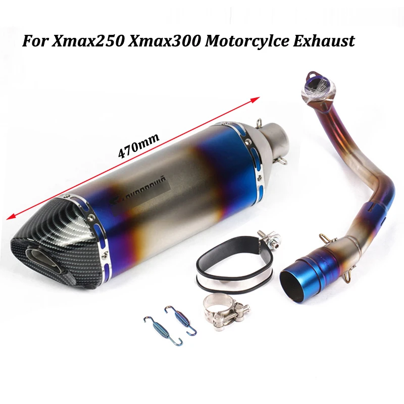 For Yamaha Xmax250 Xmax300 Yoshimura Full Exhaust System Muffler Modified With Front Link Pipe Slip on
For Yamaha Xmax250 Xmax300 Yoshimura Full Exhaust System Muffler Modified With Front Link Pipe Slip on