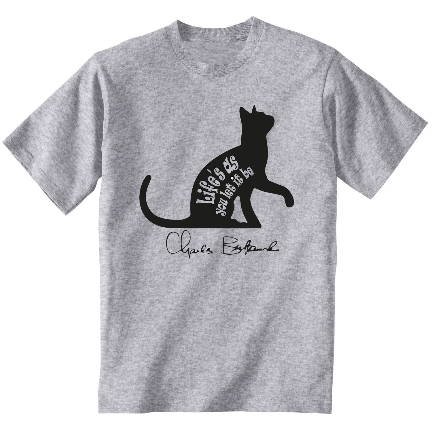 Charles Bukowski Life Quote New Cotton Grey Grey Tshirt Tee Shirt Hipster Harajuku Brand Clothing Simple Style Light
Charles Bukowski Life Quote New Cotton Grey Grey Tshirt Tee Shirt Hipster Harajuku Brand Clothing Simple Style Light