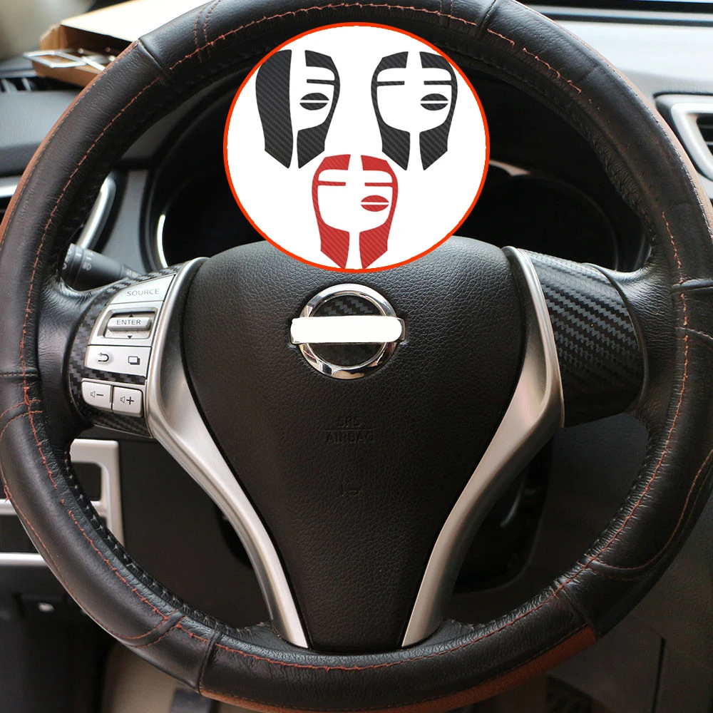 Zlord Interior Car Steering Wheel Decoration Film Protection Stickers for Nissan X-trail Xtrail T32 2013 - 2017 Accessories
Zlord Interior Car Steering Wheel Decoration Film Protection Stickers for Nissan X-trail Xtrail T32 2013 - 2017 Accessories
