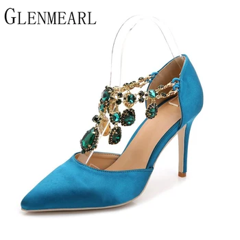 2019 Sexy Women Pumps Shoes Spring Red Black Silver Pointed High-heeled Female High Heels Wedding Shoes Plus Size 43 XP15
2019 Sexy Women Pumps Shoes Spring Red Black Silver Pointed High-heeled Female High Heels Wedding Shoes Plus Size 43 XP15