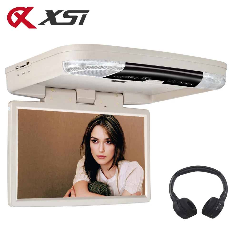 XST 15.6 Inch Car Ceiling Mount Flip Down DVD Monitor HD 1080P Video With IR/FM Transmitter/HDMI/USB/SD Card/MP5 Player/Game
XST 15.6 Inch Car Ceiling Mount Flip Down DVD Monitor HD 1080P Video With IR/FM Transmitter/HDMI/USB/SD Card/MP5 Player/Game