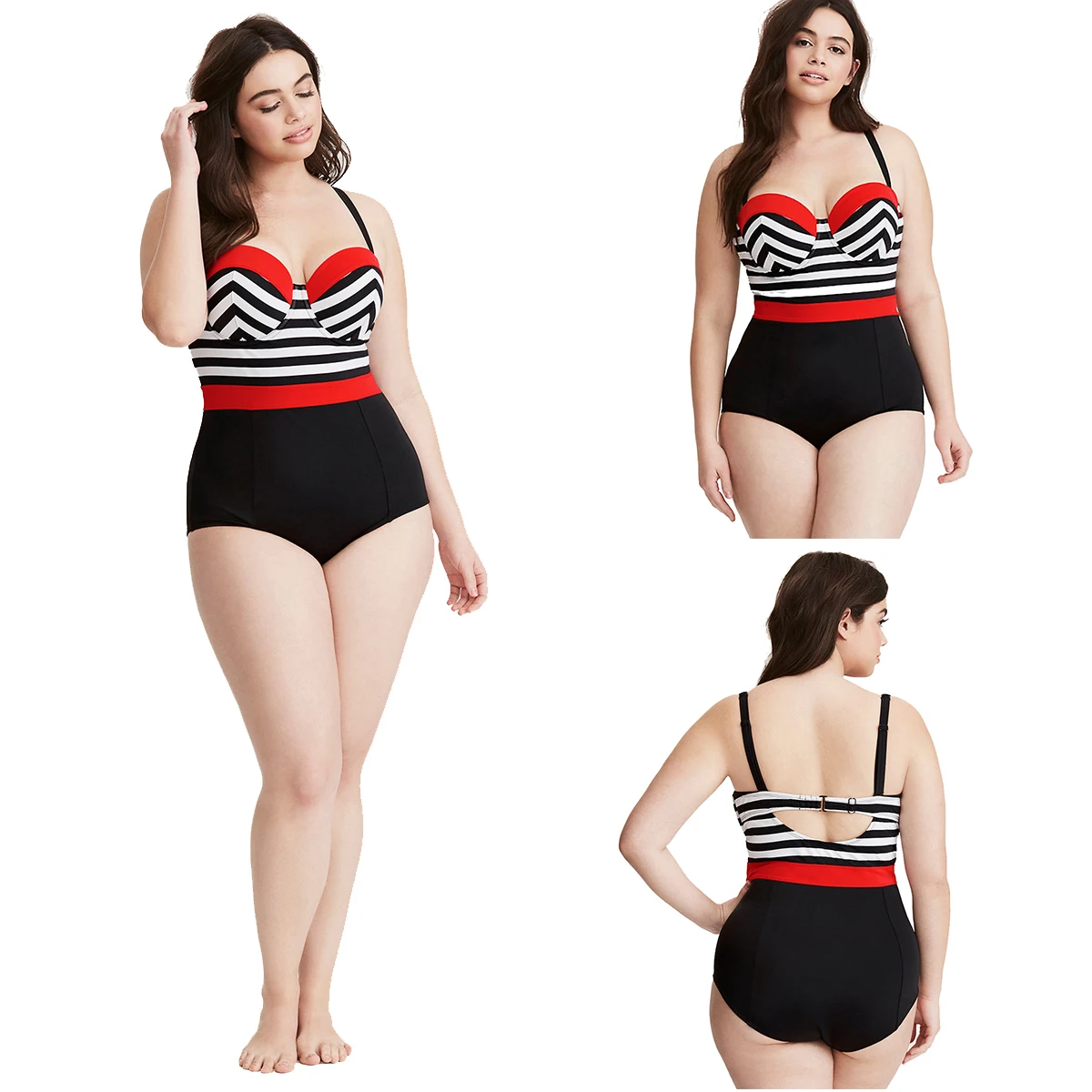 Women 2019 Plus Size Swimsuit Swimwear Bikini Backless Beachwear One Piece Stripe Bathing Suit 2XL XXXL XXXXL Size Bodysuit
Women 2019 Plus Size Swimsuit Swimwear Bikini Backless Beachwear One Piece Stripe Bathing Suit 2XL XXXL XXXXL Size Bodysuit