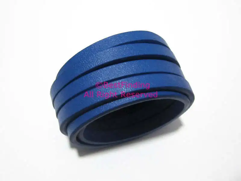 5x2mm Blue leather cord Pure color 5mm flat leather cord
5x2mm Blue leather cord Pure color 5mm flat leather cord