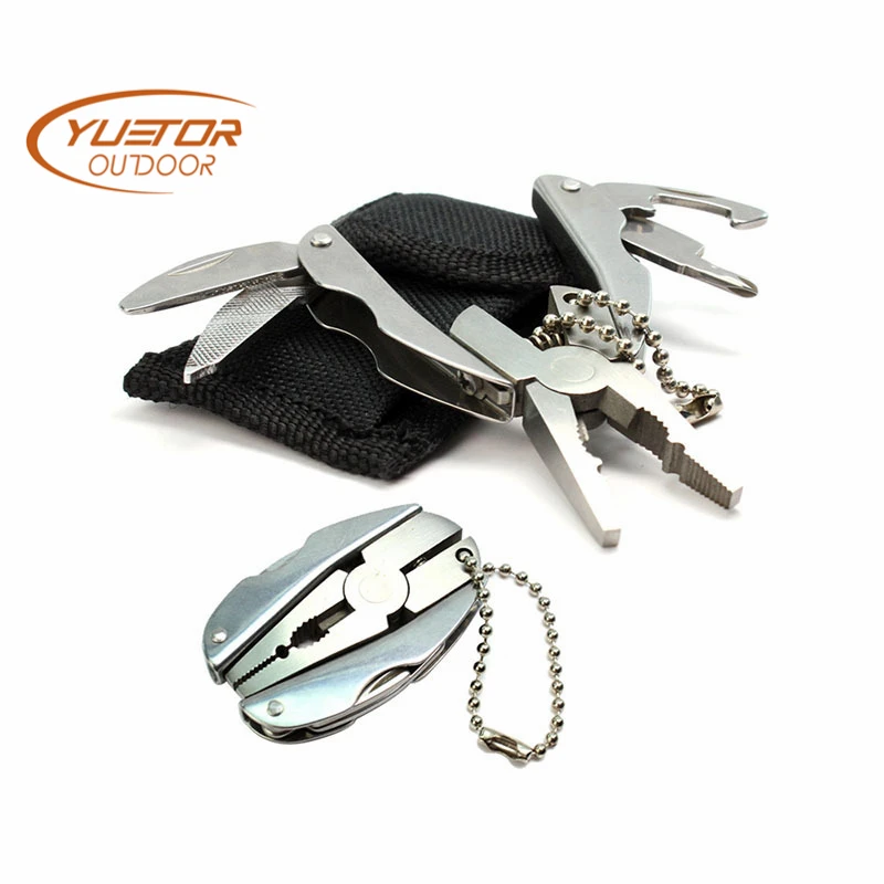 YUETOR OUTDOOR Portable Stainless Steel Outdoor Portable Pliers Knife Keychain Screwdriver Mini Pliers Herramientas Multi Tools
YUETOR OUTDOOR Portable Stainless Steel Outdoor Portable Pliers Knife Keychain Screwdriver Mini Pliers Herramientas Multi Tools