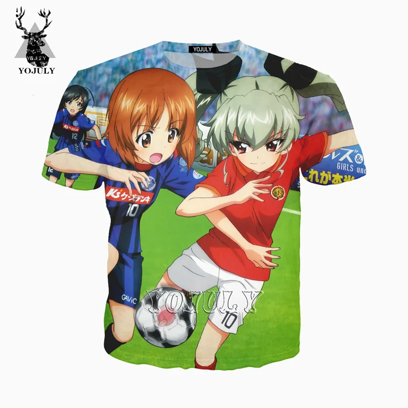 YOJULY 3D Anime National Girls Und Panzer Print t shirt Men Women Streetwear T-Shirt Unisex Fashion Harajuku O-Neck tshirts SN04 
YOJULY 3D Anime National Girls Und Panzer Print t shirt Men Women Streetwear T-Shirt Unisex Fashion Harajuku O-Neck tshirts SN04