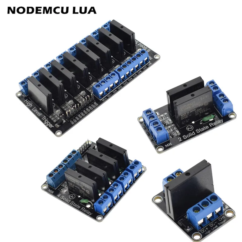 1/2/4/8 Channel Solid State Relay G3MB-202P DC-AC PCB SSR In 5VDC Out 240V AC 2A for arduino diy kit 4 Types for choice
1/2/4/8 Channel Solid State Relay G3MB-202P DC-AC PCB SSR In 5VDC Out 240V AC 2A for arduino diy kit 4 Types for choice