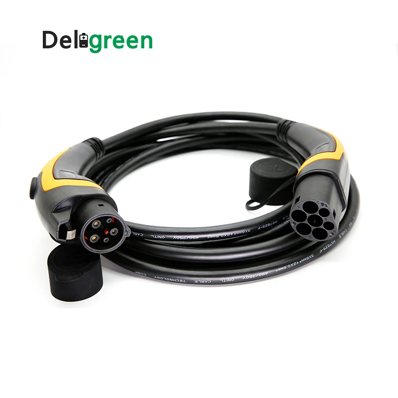 16A Type 1 to Type 2 EV Charging Plug With 5 Meter cable TUV/UL single phase EVSE Charging cable
16A Type 1 to Type 2 EV Charging Plug With 5 Meter cable TUV/UL single phase EVSE Charging cable