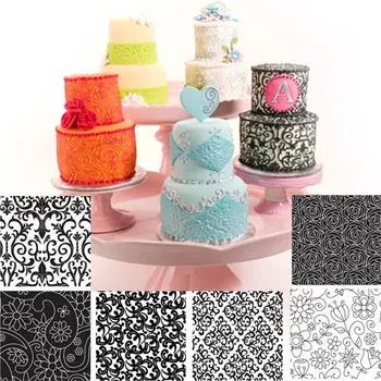 Texture Sheet Set of 6 Different Floral Texture Mat Decorating Cookies Cupcake Rolled Fondant Cake Buttercream Icing Accessories
Texture Sheet Set of 6 Different Floral Texture Mat Decorating Cookies Cupcake Rolled Fondant Cake Buttercream Icing Accessories
