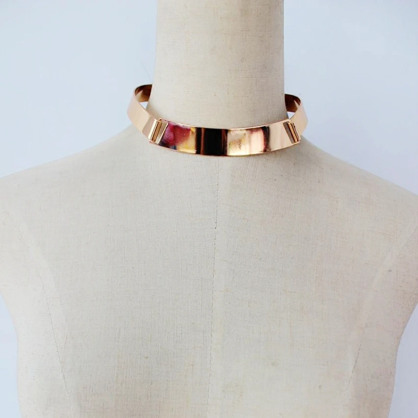 2017 Fashion Jewelry Gold Silver Round Metal Choker Necklaces For Women Torgues Geometric Maxi Chunky Statement Collar Necklace
2017 Fashion Jewelry Gold Silver Round Metal Choker Necklaces For Women Torgues Geometric Maxi Chunky Statement Collar Necklace