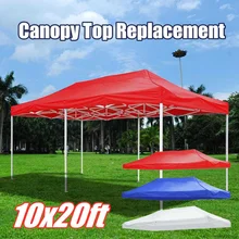 Barraca impermeável do jardim da lona de oxford da substituição do tamanho grande de 3x6m sun shelter gazebo dossel ao ar livre do mercado do famoso anti barraca uv(China)