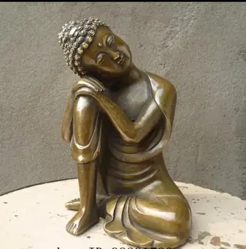 fafa880083<< Chinese Fengshui Handmade Old Brass Copper Statue Sleeping Sakyamuni Buddha
fafa880083<< Chinese Fengshui Handmade Old Brass Copper Statue Sleeping Sakyamuni Buddha