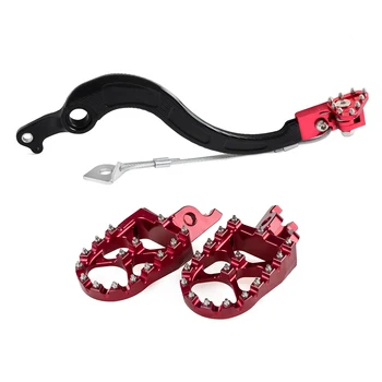 Motorcycle CNC Footrest Foot Pegs Rear Brake Pedal Lever For Honda CRF250X CRF450X 2005 06 07 08 09 10 11 12 13 14 15 16 2017
Motorcycle CNC Footrest Foot Pegs Rear Brake Pedal Lever For Honda CRF250X CRF450X 2005 06 07 08 09 10 11 12 13 14 15 16 2017