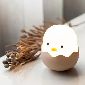 Firya Baby Night Light Nursery Silicone Chicken Egg Touch Sensor LED Lamp Child Kids USB Charge Romantic for Kids Cute Animal
Firya Baby Night Light Nursery Silicone Chicken Egg Touch Sensor LED Lamp Child Kids USB Charge Romantic for Kids Cute Animal
