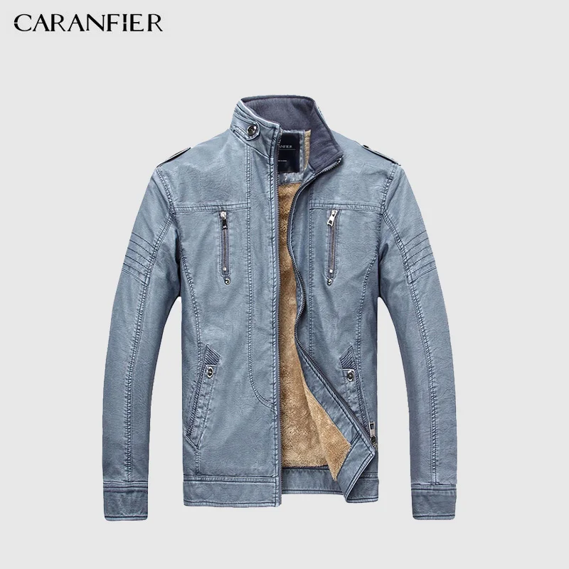 CARANFIER 2017 New Men Casual Motorcycle Jacket PU Leather Outerwear Mature Businessmen Style Zippers Motorcycle Jacket Coats
CARANFIER 2017 New Men Casual Motorcycle Jacket PU Leather Outerwear Mature Businessmen Style Zippers Motorcycle Jacket Coats