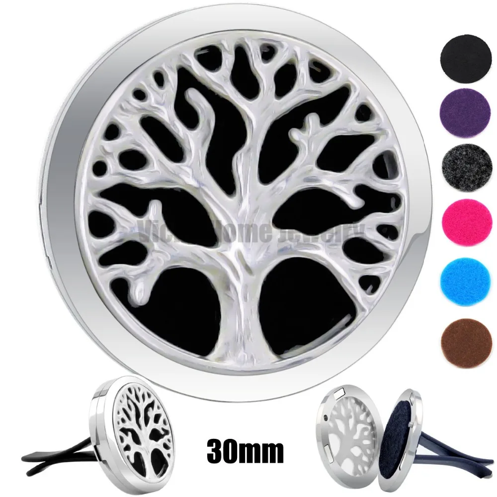 New Casting Tree 30mm 316L Stainless Steel Essential Oil Car Locket Aroma Car Aromatherapy Locket drop shipping
New Casting Tree 30mm 316L Stainless Steel Essential Oil Car Locket Aroma Car Aromatherapy Locket drop shipping